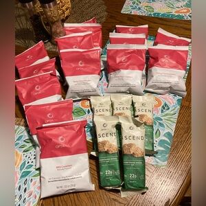 19 Pieces Optavia Meal Replacement Crunchers, Poppers, and Bagel Bars Bundle